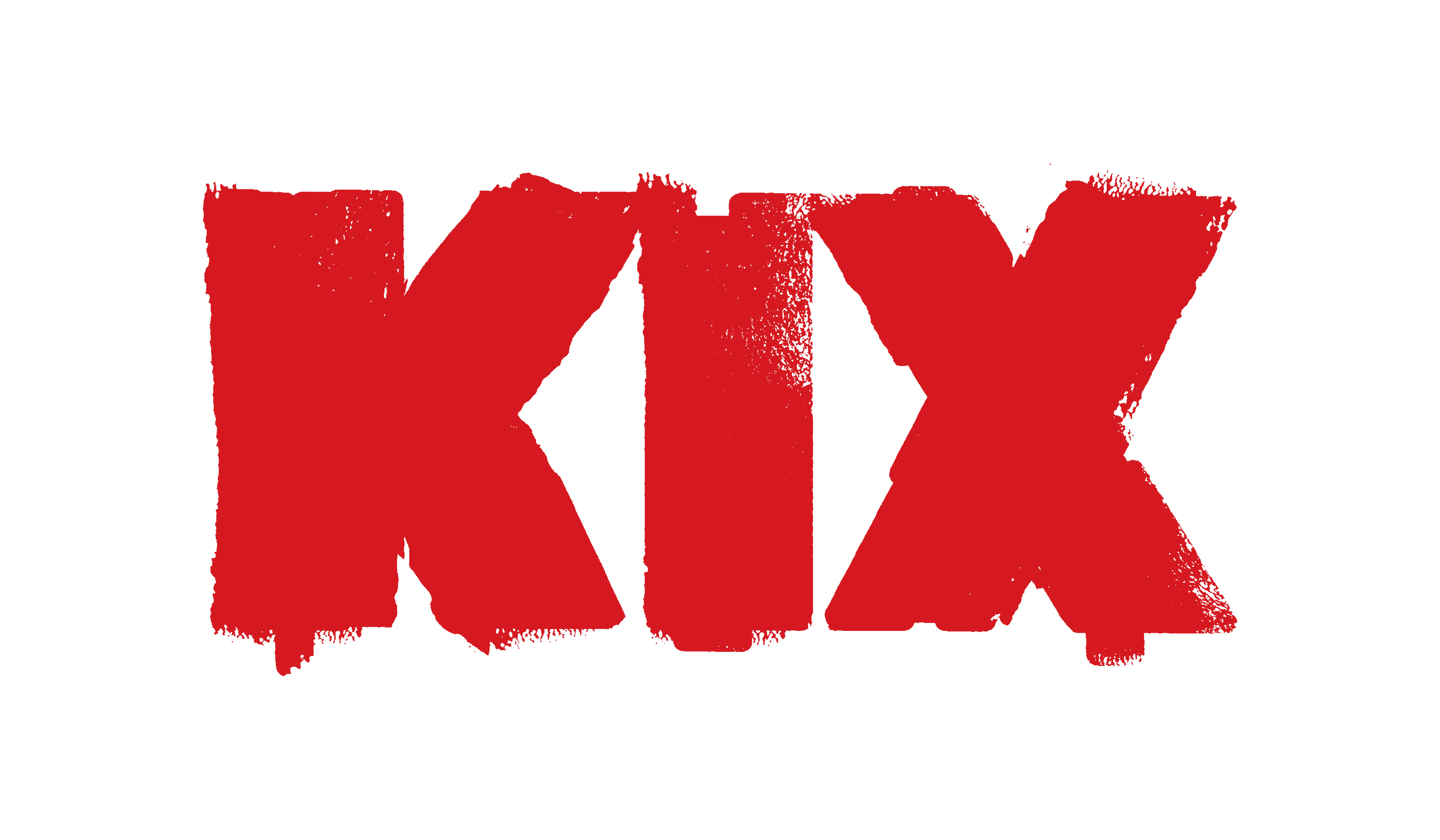 KIX LOGO RED on WHT – Pennsylvania Roundhouse Rally